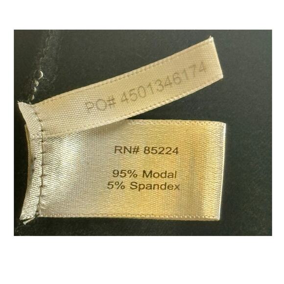 Boston Proper Black Ruched Long sleeve Turtleneck L - Picture 8 of 10